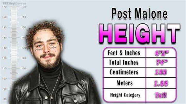 How Tall Is Post Malone