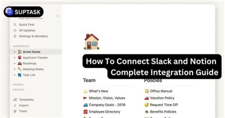 how to connect Slack and Asana