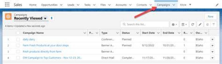 How To Create A Campaign In Salesforce