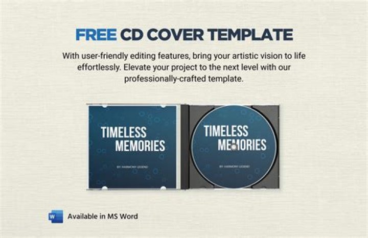 How To Create A Cd Cover In Microsoft Word