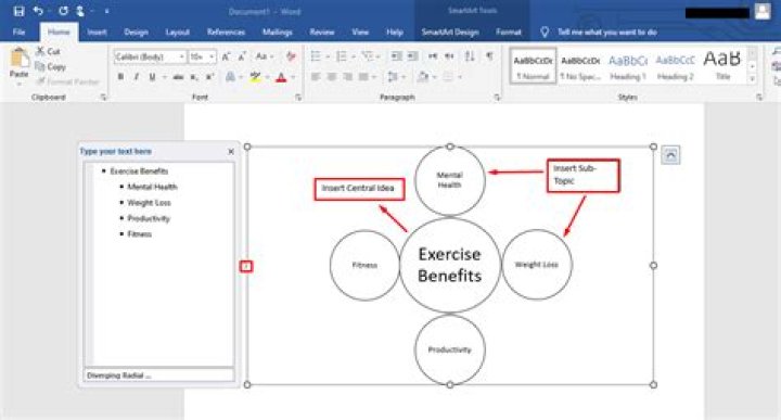 How To Create A Mind Map On Microsoft Word