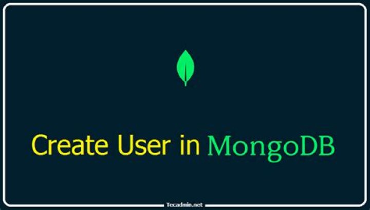 How To Create User In Mongodb