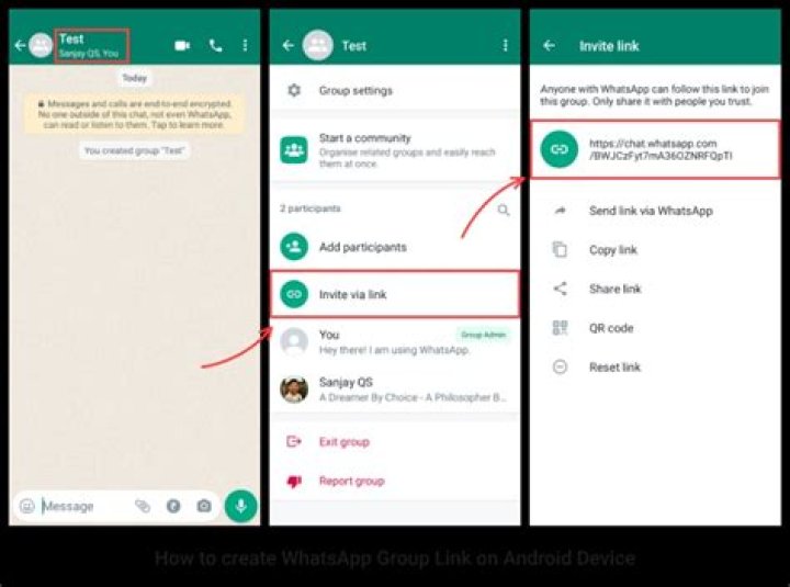How To Create Whatsapp Group Link In Iphone