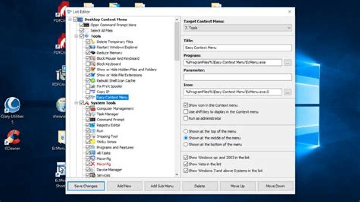 How to customize the Windows 10 context menu