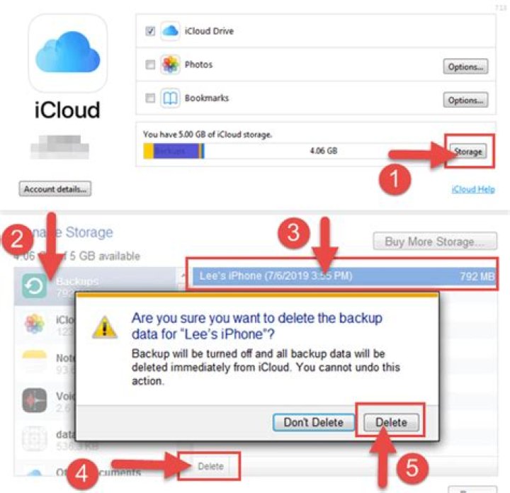 How To Delete Icloud Backup