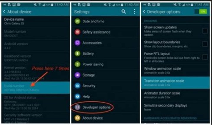 How to enable Developer Options on your Android phone or tablet