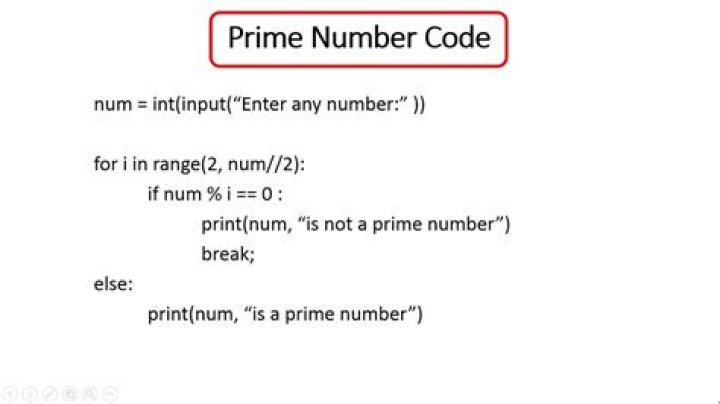 How To Find Prime Numbers In Python