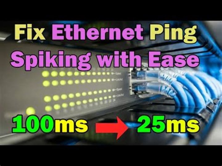 How to fix Ethernet ping spiking with ease