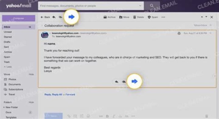 How to forward Yahoo Mail to Gmail