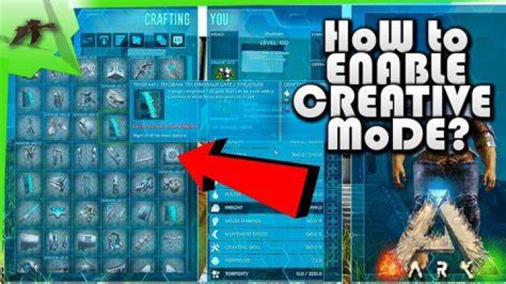 How To Go Into Creative Mode In Ark