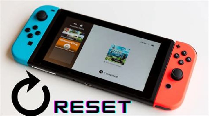 How to reset a Nintendo Switch