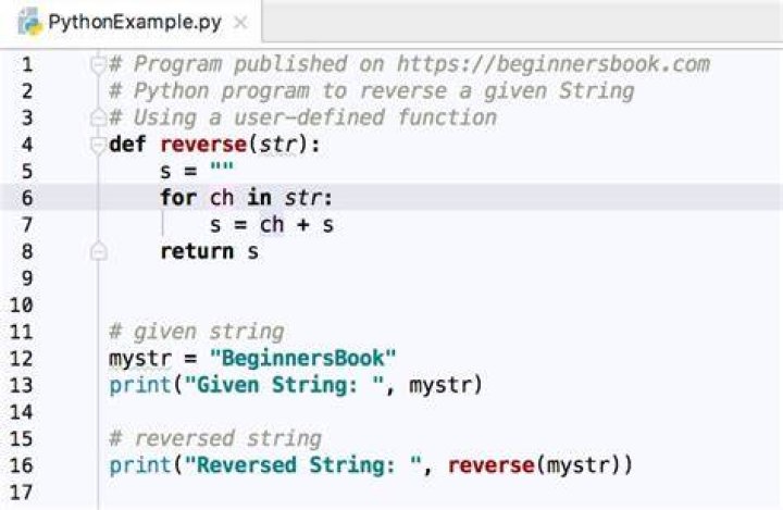 How to reverse a string in Python