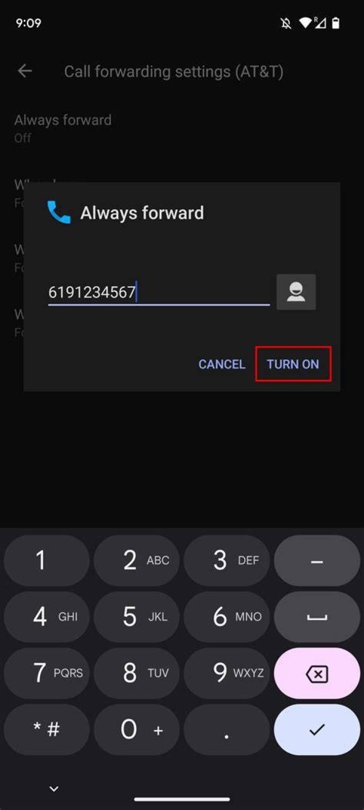 How to set up call forwarding on Android