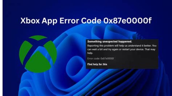 How to solve Xbox error code 0x82d40004