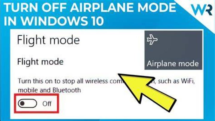 How To Turn Off Airplane Mode
