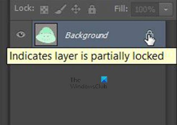how to unlock layers in Photoshop