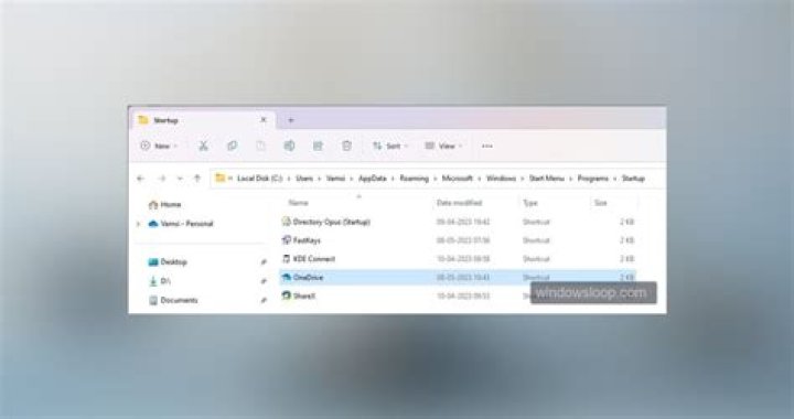 How to use the Windows 11 Startup folder