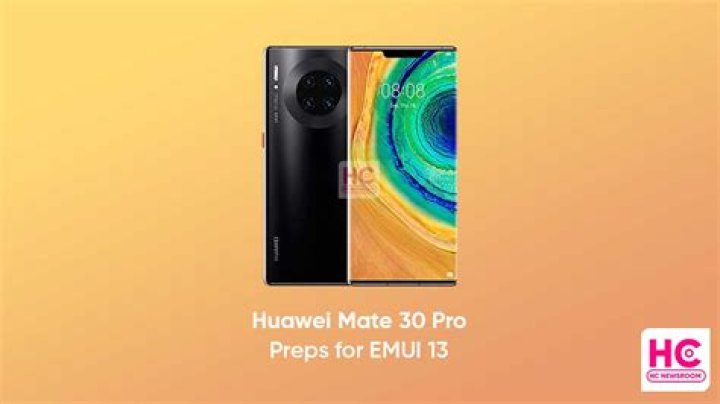 Huawei Mate 30 Pro App drawer