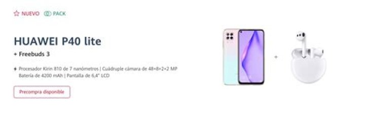 Huawei P40 Lite Spain Offer Huawei P40 Lite Spain Offer