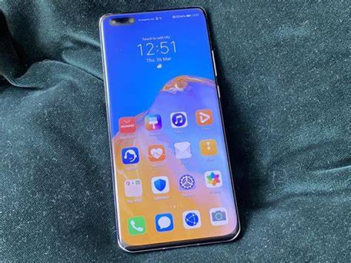 Huawei P40 Pro drop down shade Huawei P40 Pro drop down shade