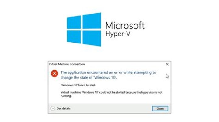 hypervisor not running windows 10