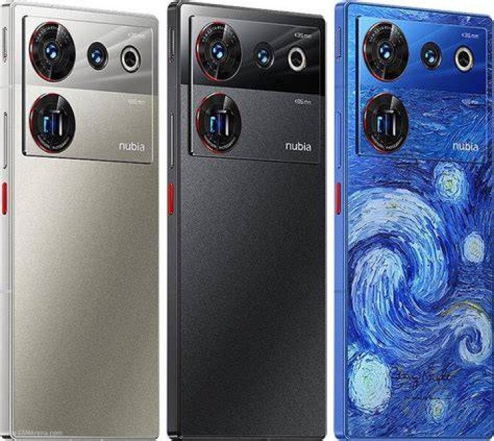 Ilustrasi Nubia Z50 Ultra varian Grey