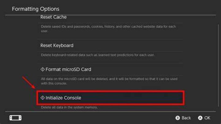 initialize console button will factory reset your switch device initialize console button will factory reset your switch device