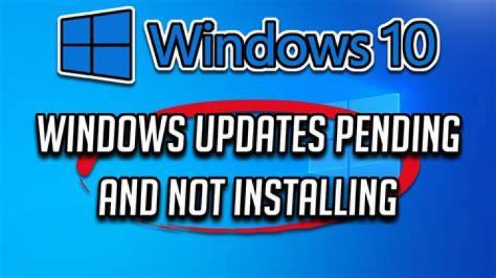 install windows 10 pending updates