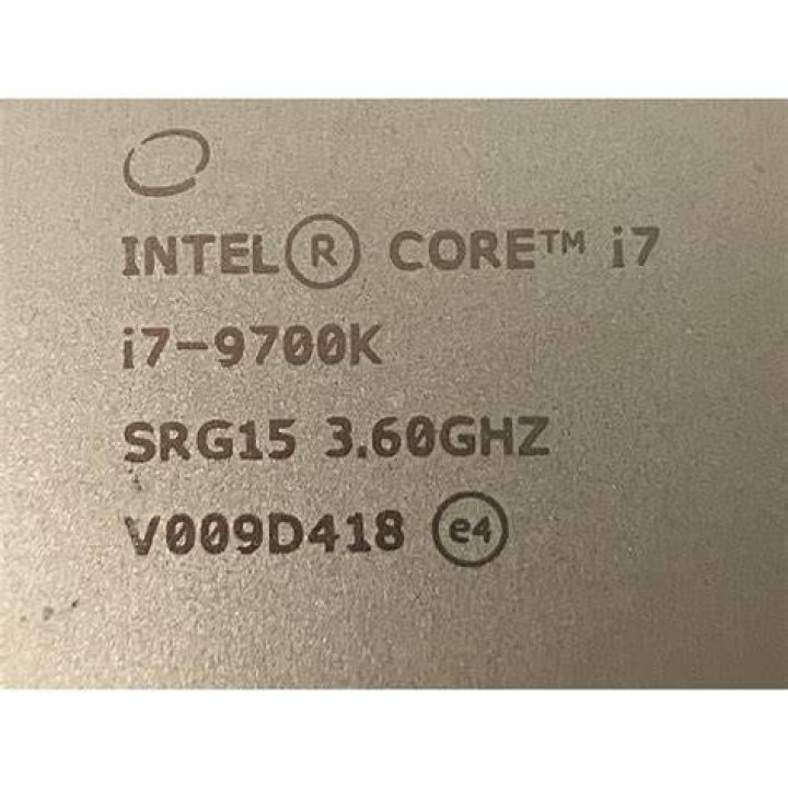 Intel Core i7-9700K