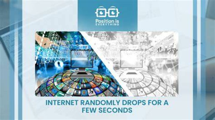 Internet connection randomly drops for a few seconds