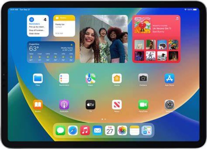 ios ipad widgets