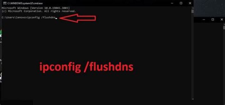 The ipconfig /flushdns command ipconfig /flushdns ethernet spiking in task manager