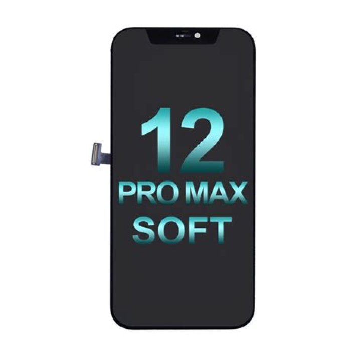 iPhone 12 Pro Max screen with neon 1