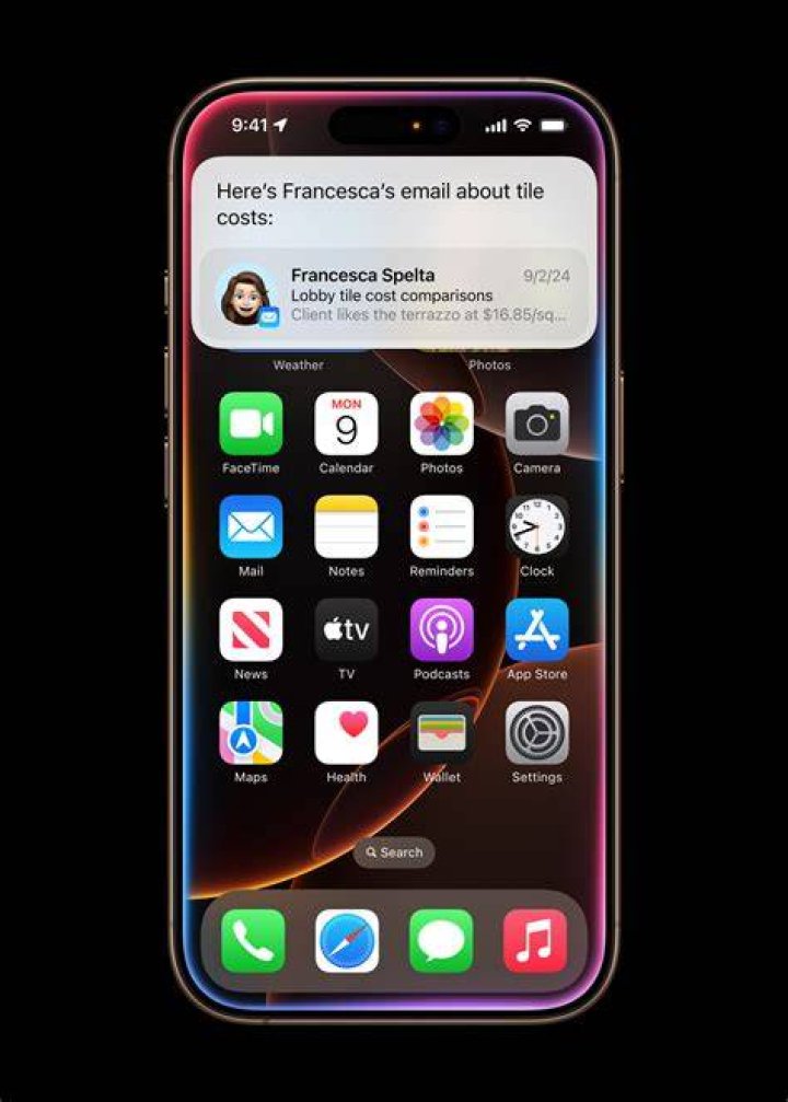 iPhone 12 Pro screen in hand against water 3