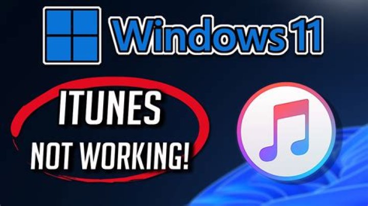 iTunes was not installed correctly on Windows 10/11