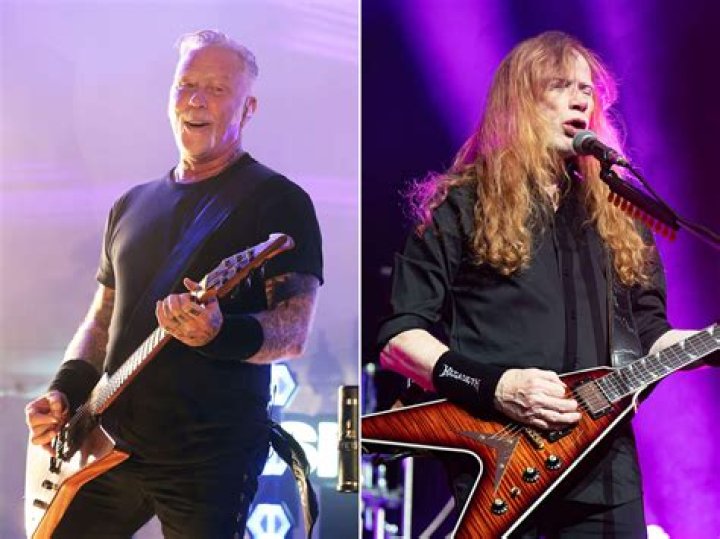 James Hetfield was caught on a beach date with his new girlfriendJames Hetfield held hands and