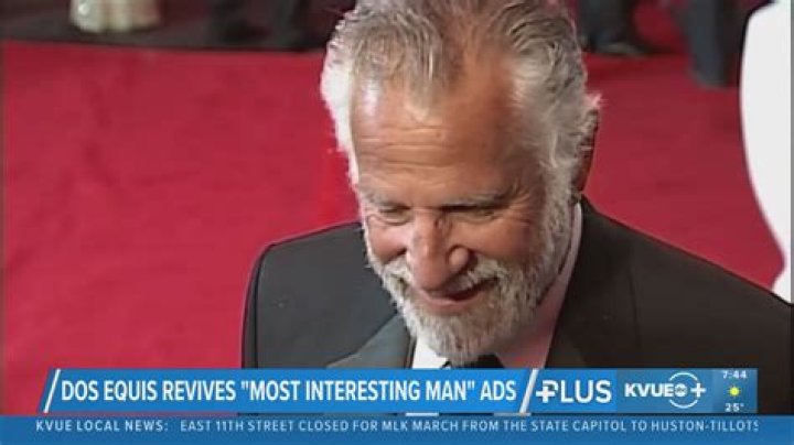 Jonathan Goldsmith for Dos Equis: The Most Interesting Man in the World