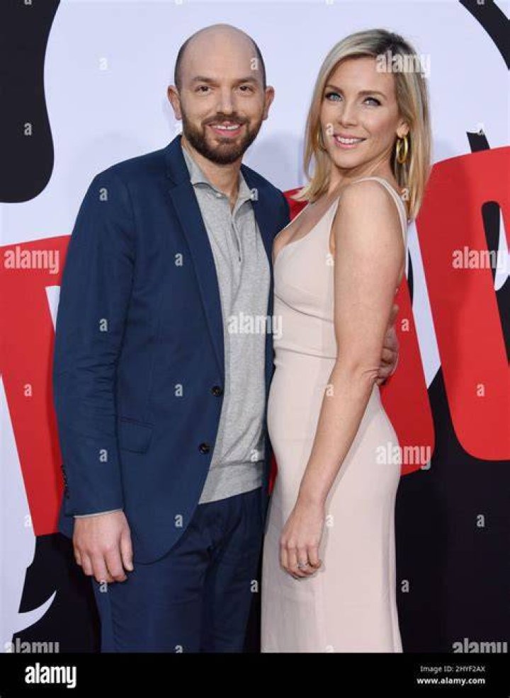 June Diane Raphael and Paul Scheer protest in support of the WGA.