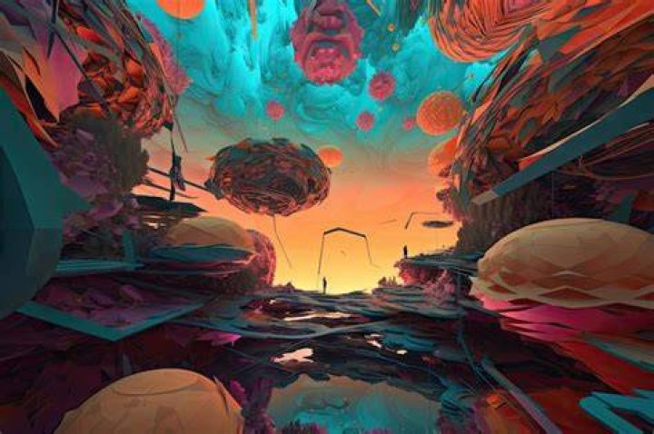 Kaleidoscope scene