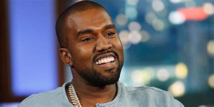 Kanye West smiling 