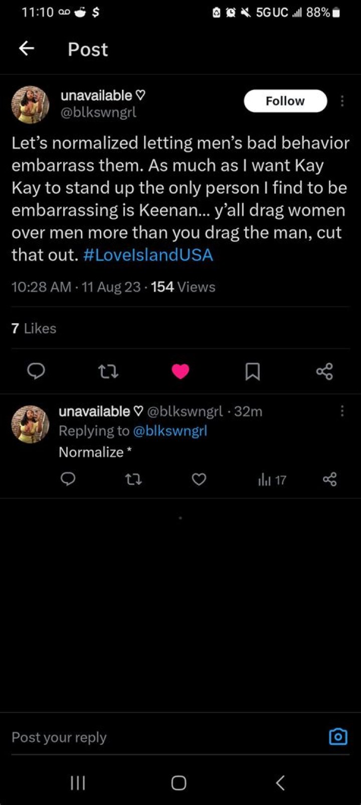Kay Kay, Keenan