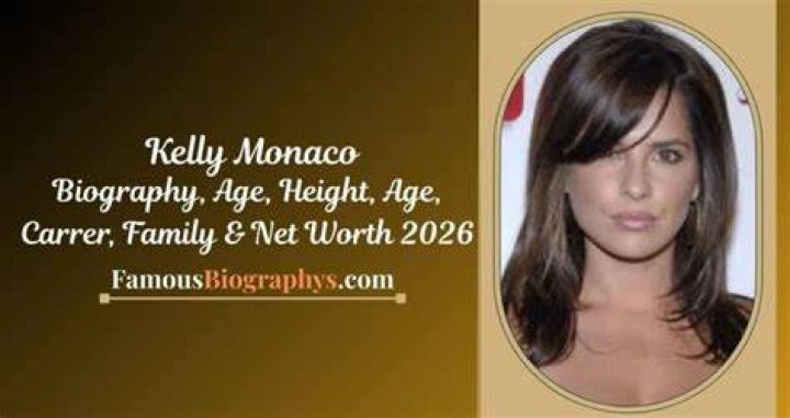 kelly monaco career