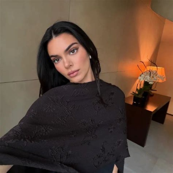 Kendall Jenner taking a selfie