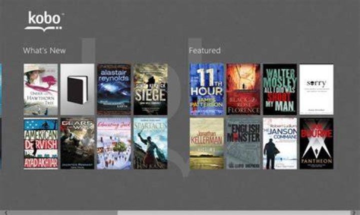 Kobo Books screenshot 2020 Kobo Books screenshot 2020