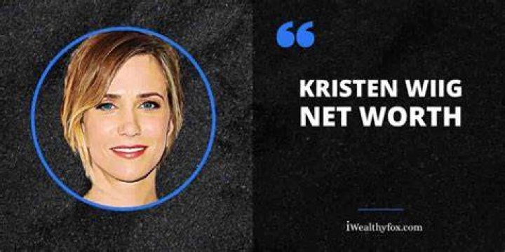 Kristen Wiig net worth
