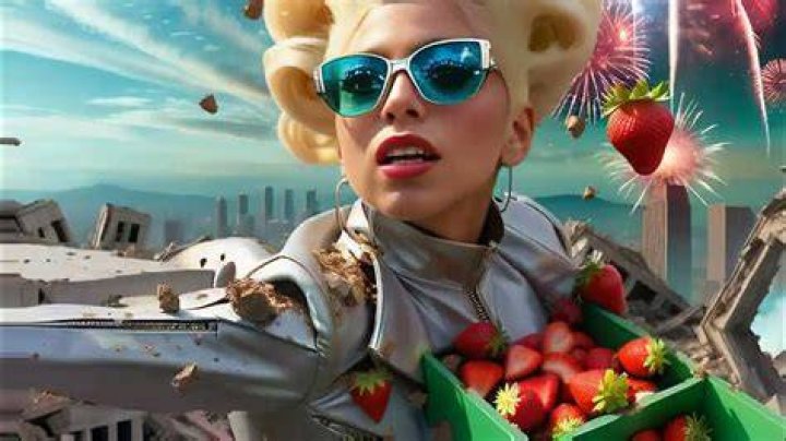 lady gaga strawberry