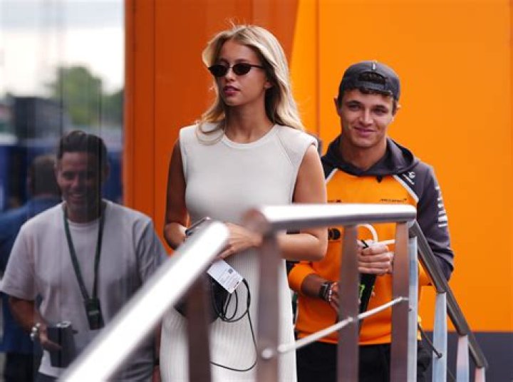 Lando Norris splits from model girlfriend Luisa Oliveira months after