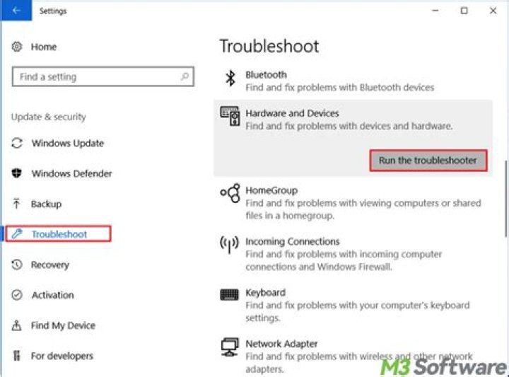 Launch Hardware and Device troubleshooter to fix lifecam studio windows 11