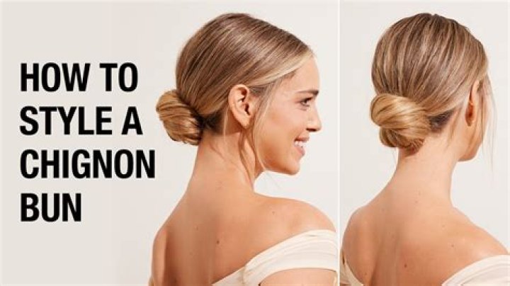 Learn How to Get A Sleek Low Chignon
