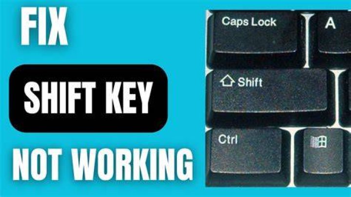 Left Shift key won’t work on Windows 10/11? Fix it now